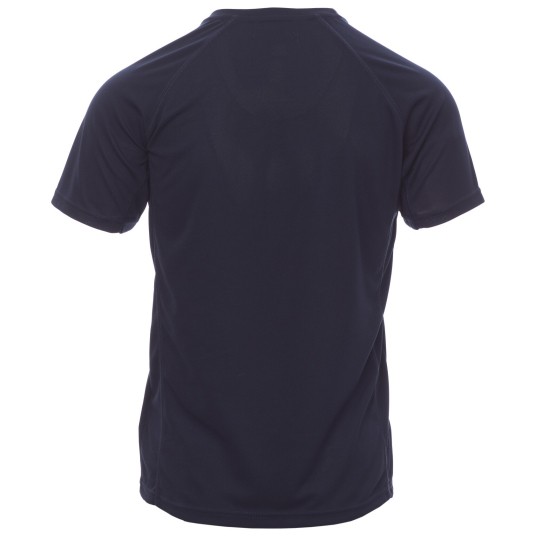 KOSZULKA T-SHIRT KRÓTKI RĘKAW RUNNER - GRANATOWY