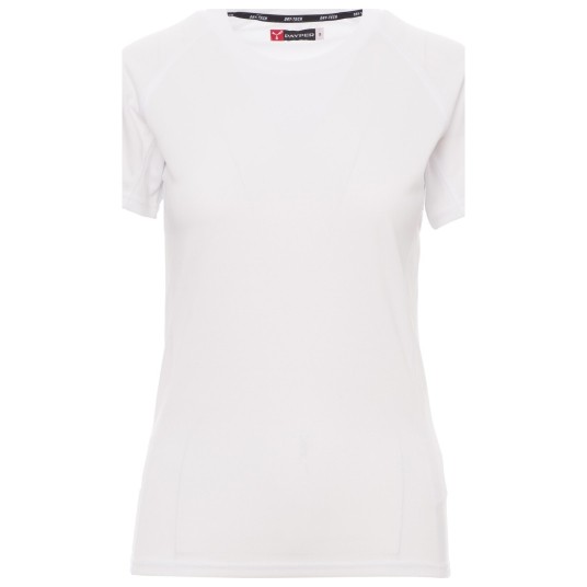 KOSZULKA T-SHIRT KRÓTKI RĘKAW RUNNER LADY - BIAŁY