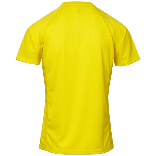 KOSZULKA T-SHIRT KRÓTKI RĘKAW RUNNER - ŻÓŁTA
