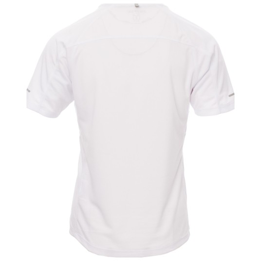 KOSZULKA T-SHIRT KRÓTKI RĘKAW RUNNING - BIAŁY
