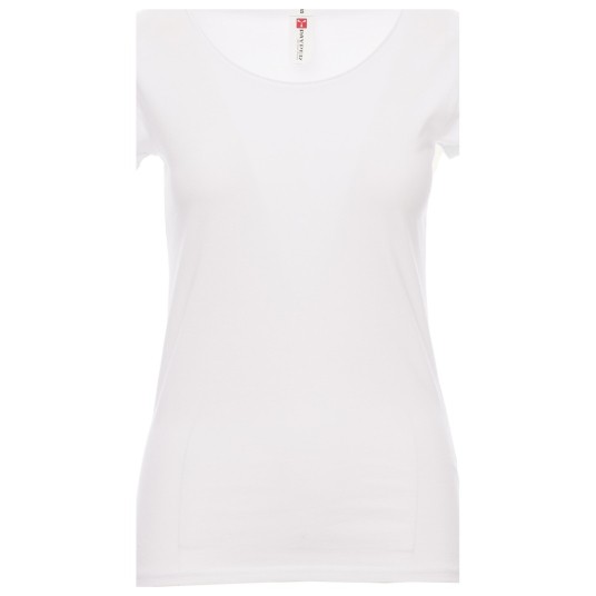 KOSZULKA T-SHIRT KRÓTKI RĘKAW SOUND+LADY - BIAŁY