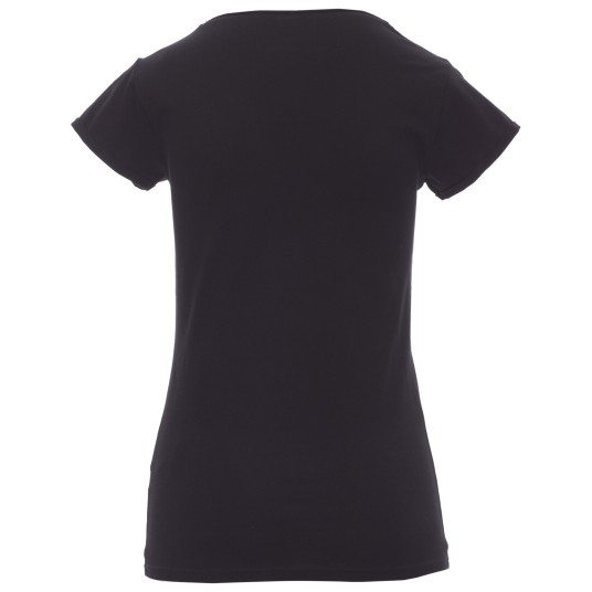 KOSZULKA T-SHIRT KRÓTKI RĘKAW SOUND+LADY - CZARNY