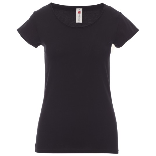 KOSZULKA T-SHIRT KRÓTKI RĘKAW SOUND+LADY - CZARNY