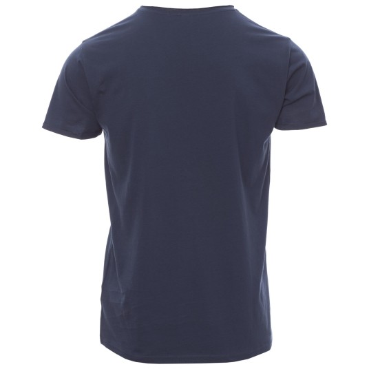 KOSZULKA T-SHIRT KRÓTKI RĘKAW SOUND+ - NIEBIESKI DENIM