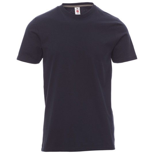 KOSZULKA T-SHIRT KRÓTKI RĘKAW SUNRISE - GRANATOWY