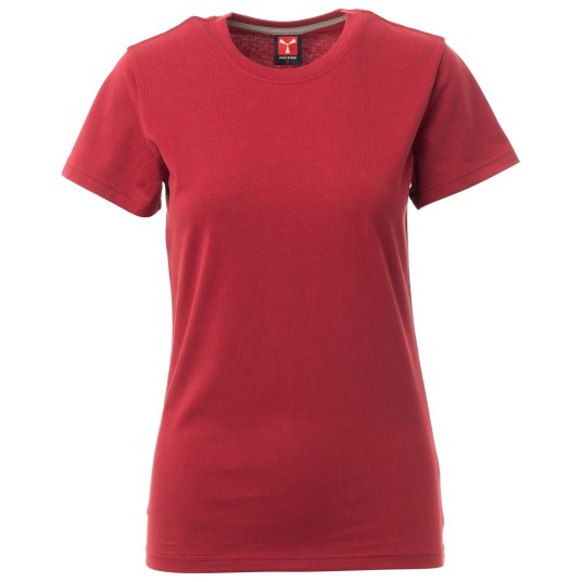 KOSZULKA T-SHIRT KRÓTKI RĘKAW SUNRISE LADY - BORDOWY