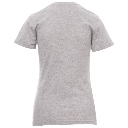 KOSZULKA T-SHIRT KRÓTKI RĘKAW SUNRISE LADY MELANGE - SZARY MELANŻ