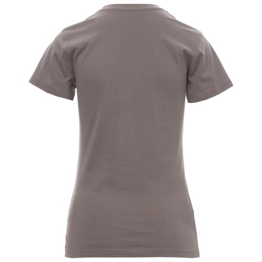 KOSZULKA T-SHIRT KRÓTKI RĘKAW SUNRISE LADY - SZARY STALOWY