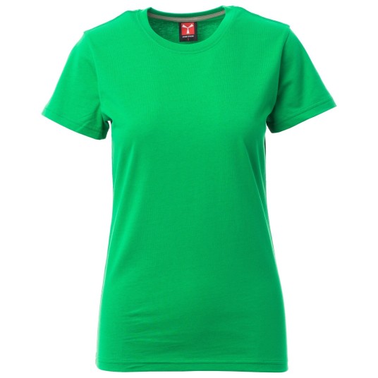 KOSZULKA T-SHIRT KRÓTKI RĘKAW SUNRISE LADY - ŻELOWY ZIELONY