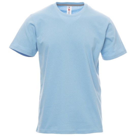 KOSZULKA T-SHIRT KRÓTKI RĘKAW SUNRISE - LAZUROWY