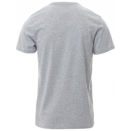 KOSZULKA T-SHIRT KRÓTKI RĘKAW SUNRISE MELANGE - SZARY MELANŻ