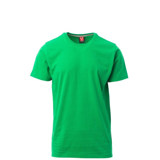 KOSZULKA T-SHIRT KRÓTKI RĘKAW SUNRISE - ŻELOWY ZIELONY