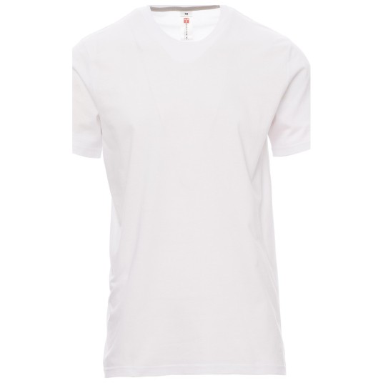 KOSZULKA T-SHIRT KRÓTKI RĘKAW SUNSET - BIAŁY