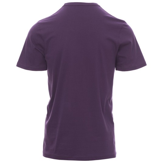 KOSZULKA T-SHIRT KRÓTKI RĘKAW SUNSET - FIOLETOWO-INDYGOWY