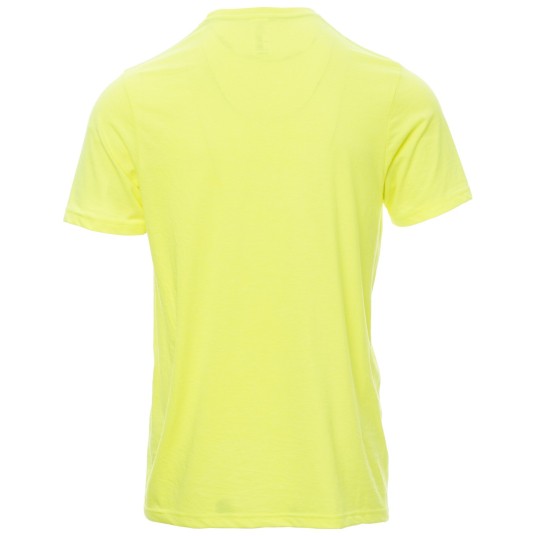KOSZULKA T-SHIRT KRÓTKI RĘKAW SUNSET FLUO - ŻÓŁTY FLUO