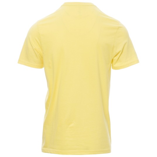 KOSZULKA T-SHIRT KRÓTKI RĘKAW SUNSET - JASNOLIMONKOWY