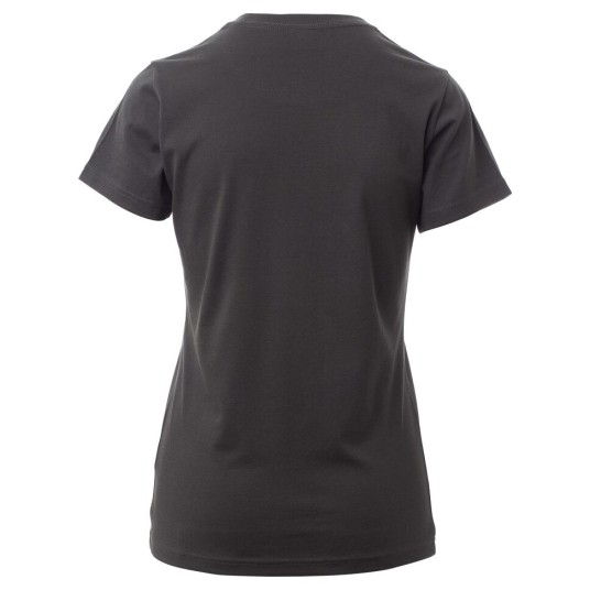 KOSZULKA T-SHIRT KRÓTKI RĘKAW SUNSET LADY - ANTRACYTOWY