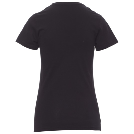 KOSZULKA T-SHIRT KRÓTKI RĘKAW SUNSET LADY - CZARNY