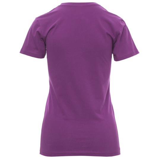 KOSZULKA T-SHIRT KRÓTKI RĘKAW SUNSET LADY - FIOLETOWE LATO