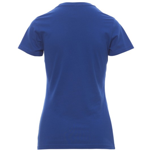 KOSZULKA T-SHIRT KRÓTKI RĘKAW SUNSET LADY - KRÓLEWSKI NIEBIESKI