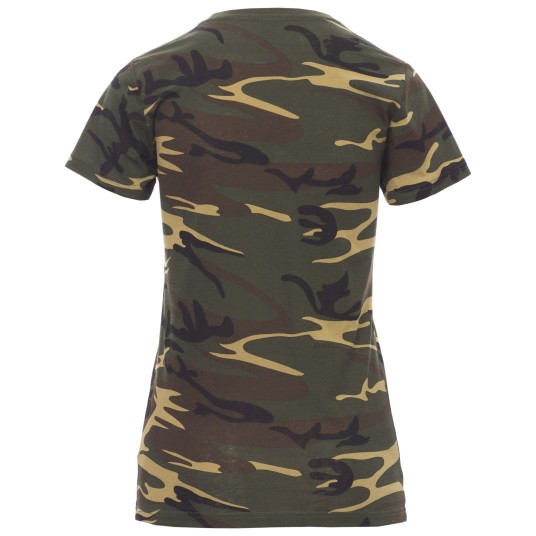 KOSZULKA T-SHIRT KRÓTKI RĘKAW SUNSET LADY - MORO