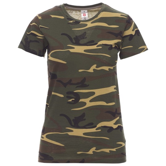 KOSZULKA T-SHIRT KRÓTKI RĘKAW SUNSET LADY - MORO