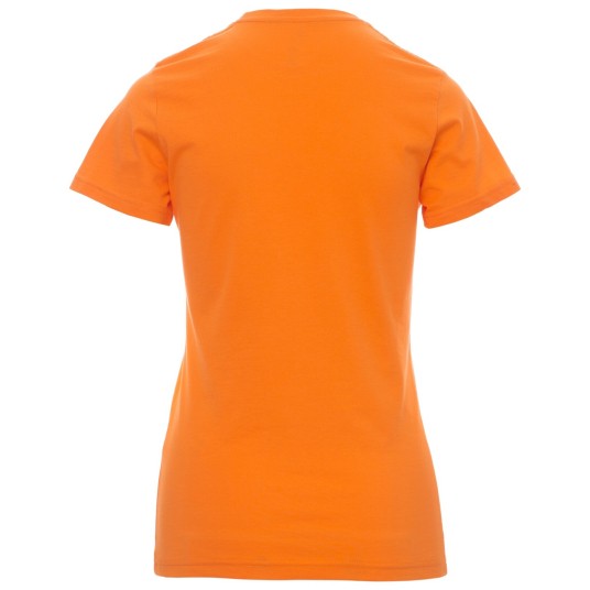 KOSZULKA T-SHIRT KRÓTKI RĘKAW SUNSET LADY - POMARAŃCZOWY