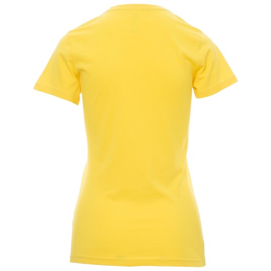 KOSZULKA T-SHIRT KRÓTKI RĘKAW SUNSET LADY - ŻÓŁTA