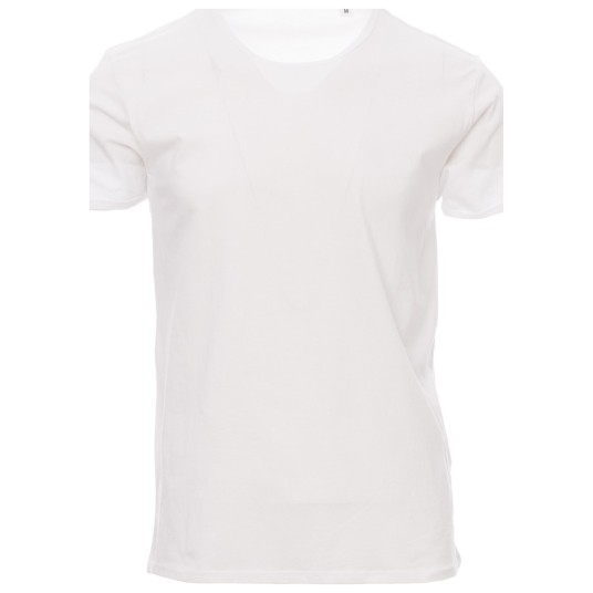 KOSZULKA T-SHIRT KRÓTKI RĘKAW YOUNG - BIAŁY