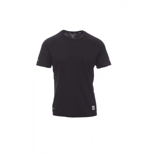 KOSZULKA T-SHIRT MĘSKA RUNNING - CZARNY