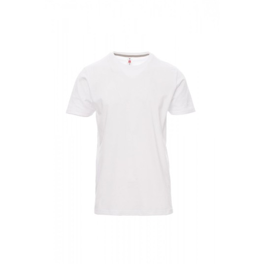 KOSZULKA T-SHIRT MĘSKA SUNRISE - BIAŁY