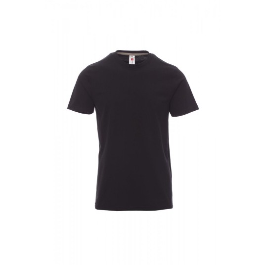 KOSZULKA T-SHIRT MĘSKA SUNRISE - CZARNY