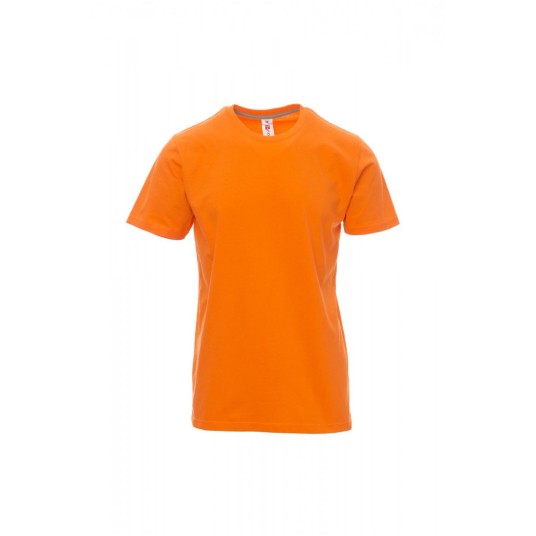 KOSZULKA T-SHIRT MĘSKA SUNRISE - POMARAŃCZOWY