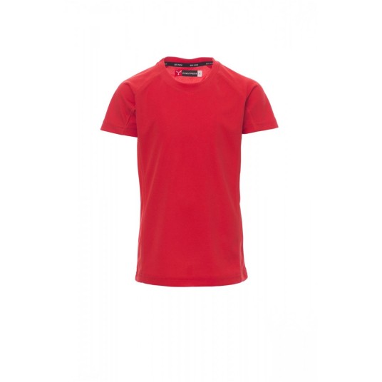 KOSZULKA T-SHIRT SPORTOWA DZIECIĘCA RUNNER KIDS - CZERWONY
