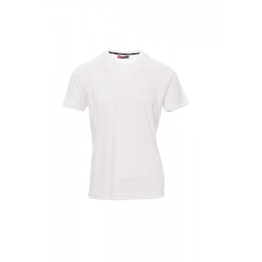 KOSZULKA T-SHIRT SPORTOWA MĘSKA RUNNER - BIAŁY