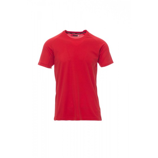 KOSZULKA T-SHIRT SPORTOWA MĘSKA RUNNER - CZERWONY