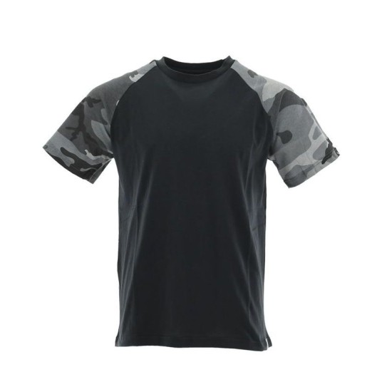KOSZULKA T-SHIRT STANDARD PLUS SZARY CAMO