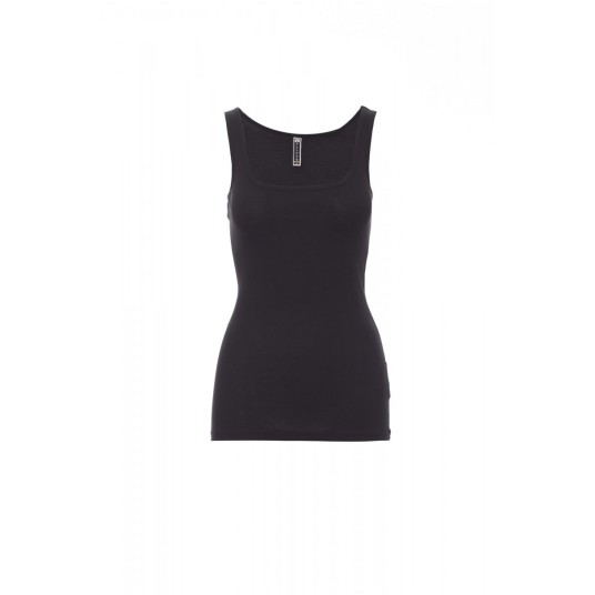 KOSZULKA TOP DAMSKA LOOK - CZARNY