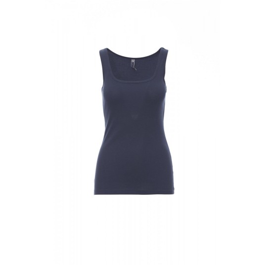 KOSZULKA TOP DAMSKA LOOK - NIEBIESKI DENIM