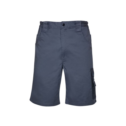 KRÓTKIE SPODENKI 4TECH 04 - SZARO-CZARNY