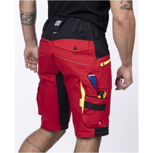KRÓTKIE SPODENKI ARDON 4XSTRETCH - CZERWONY
