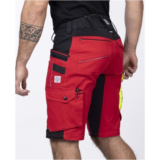 KRÓTKIE SPODENKI ARDON 4XSTRETCH - CZERWONY