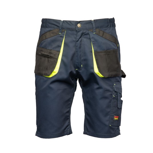 KRÓTKIE SPODENKI BRIXTON PRACTICAL - GRANATOWY/ŻÓŁY