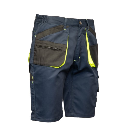 KRÓTKIE SPODENKI BRIXTON PRACTICAL - GRANATOWY/ŻÓŁY