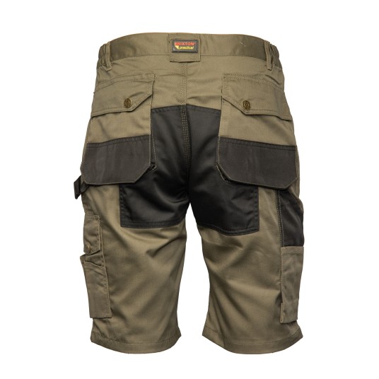 KRÓTKIE SPODENKI BRIXTON PRACTICAL - KHAKI