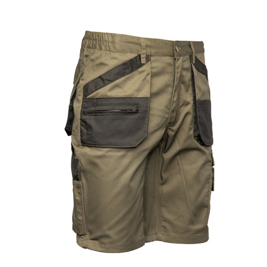 KRÓTKIE SPODENKI BRIXTON PRACTICAL - KHAKI