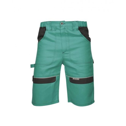 KRÓTKIE SPODENKI COOL TREND - ZIELONO-CZARNY