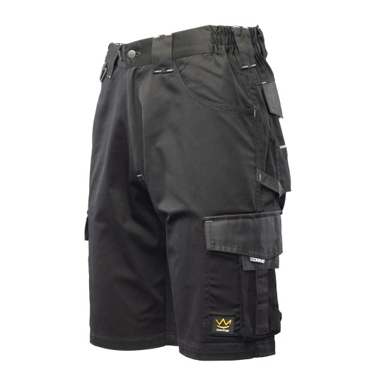 KRÓTKIE SPODENKI SEVEN KINGS DRIVE - CZARNY