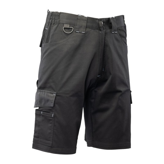 KRÓTKIE SPODENKI SEVEN KINGS DRIVE - CZARNY