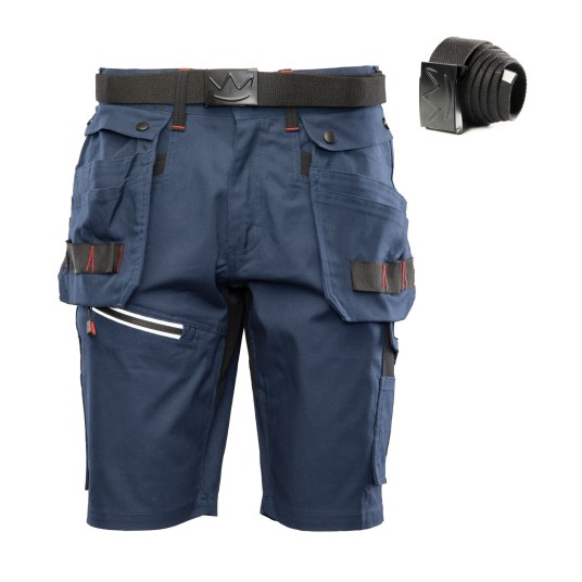 KRÓTKIE SPODENKI SEVEN KINGS PRO - GRANATOWY